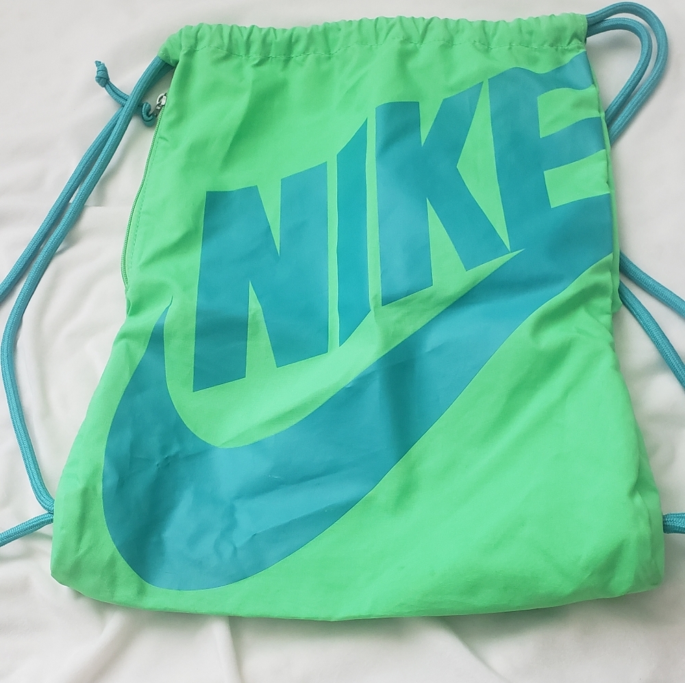 NIKE Drawstring Backpack Gym Bag